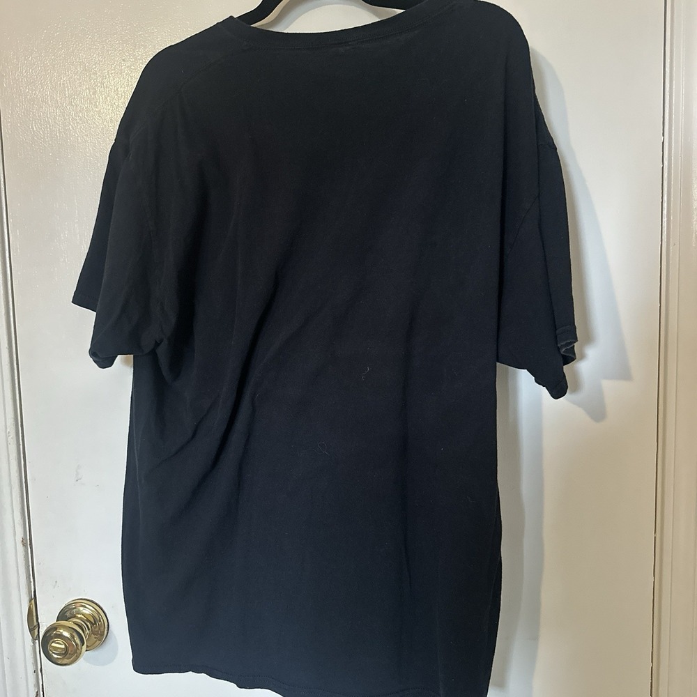 Ford Mustang Shirt Men's XL Black Short Sleeve Graphic Print Retro EUC - Picture 4 of 4
